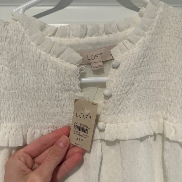 Loft Swiss dot blouse - Picture 3 of 4